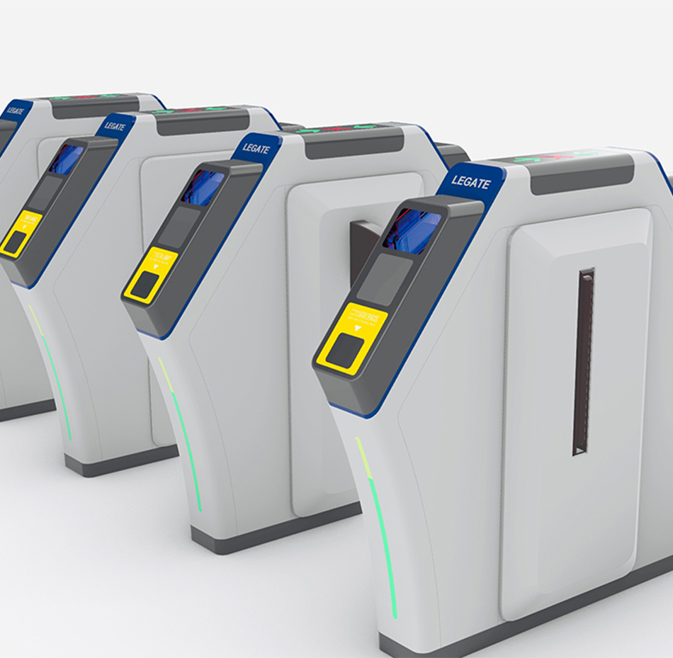 Flap Barrier Dual Vision Automatic Ticket Gate SZLG-SVS Series