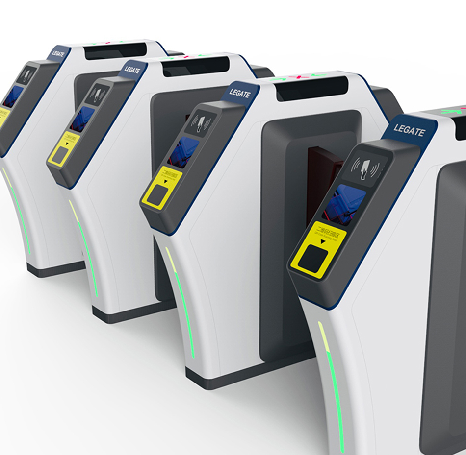 Flap Barrier Dual Vision Automatic Ticket Gate SZLG-SVS Series