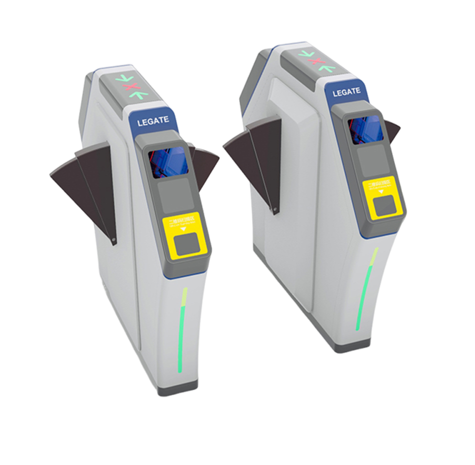 Flap Barrier Dual Vision Automatic Ticket Gate SZL...